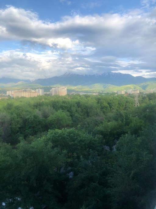 Cozy Three-Room Apartment With Mountain View Almaty Ngoại thất bức ảnh